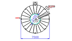 GH 700 - Technische Zeichnung